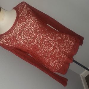 Transparent long sleeve